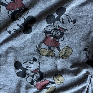 Torrid Gray Mickey Mouse Sweatshirt